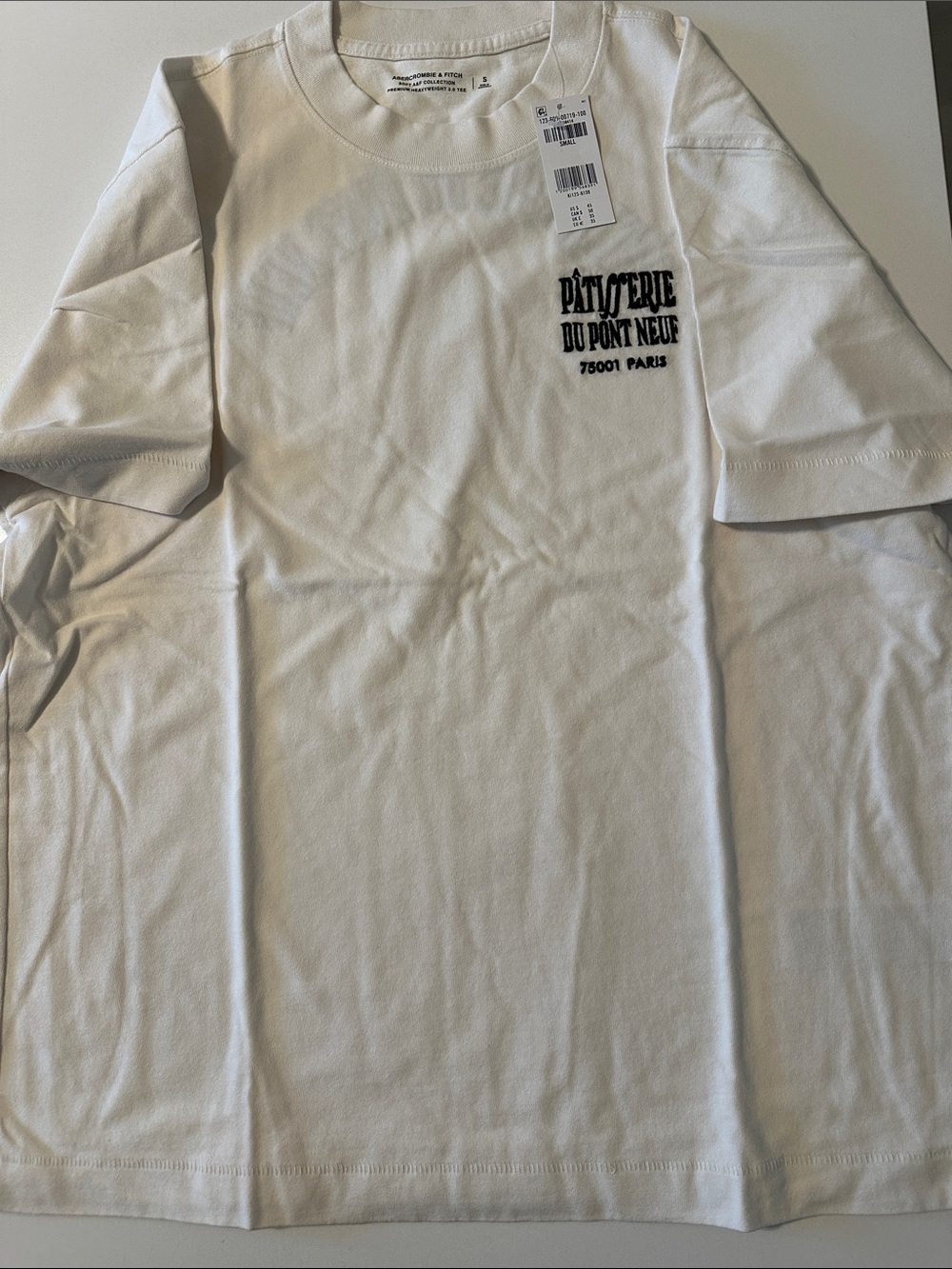 Abercrombie & fitch Premium heavyweight 2.0 T-shirt with Paris print - Picture 2 of 5